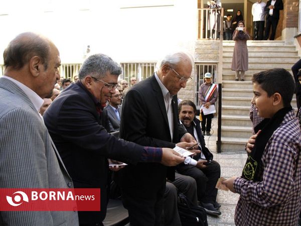 افتتاح مدرسه قلم چی- منطقه 11 تهران
