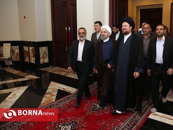 تجدید میثاق رییس جمهوری و اعضای دولت با آرمان های امام راحل و شهیدان