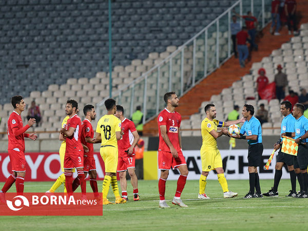 دیدار تیم های پرسپولیس ایران - السد قطر