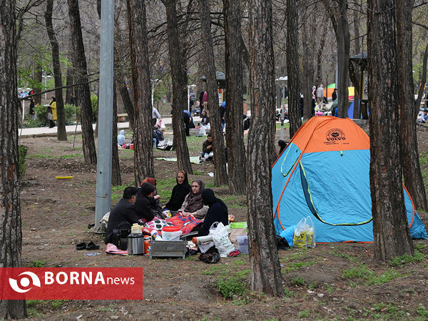 13 فروردین روز طبیعت- بوستان قیطریه