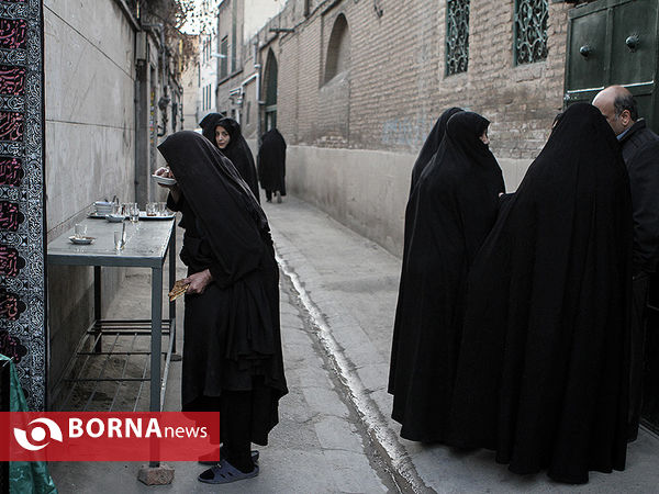 عزاداری ایام فاطمیه در حسینیه سادات اخوی