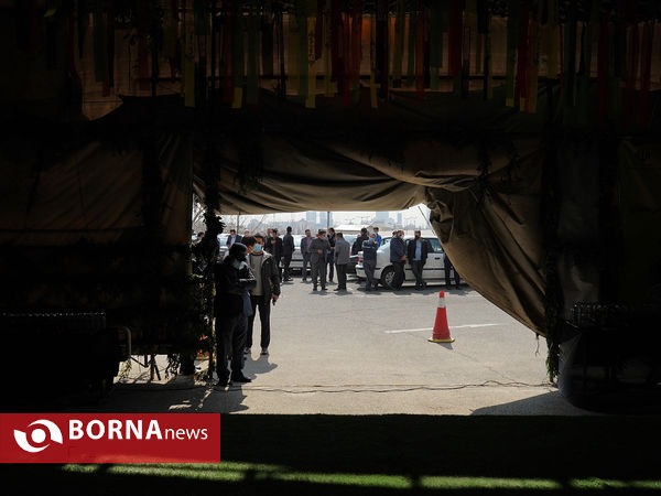 چهلمین روز خاکسپاری شهدای گمنام وزارت ورزش و جوانان