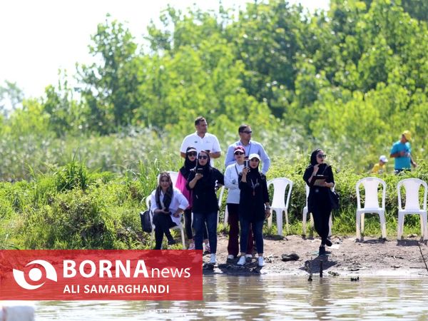 مسابقات قایقرانی در بندرانزلی