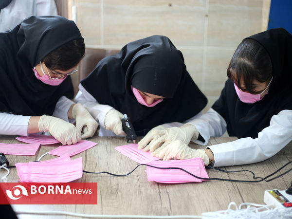 بازدید استاندار فارس از واحدهای تولید ماسک، دستکش و مواد ضد عفونی کننده و بهداشتی در شیراز