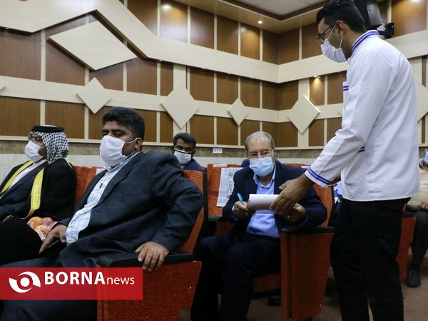 نشست هم اندیشی ستاد کرونا با مشایخ و سران عشایر آبادان