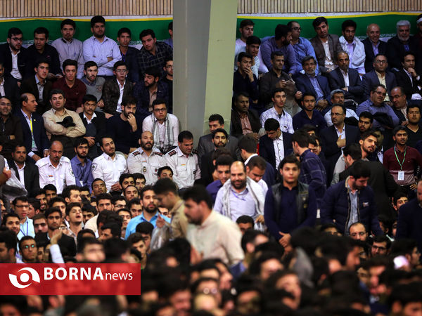 حضور رهبر معظم انقلاب در دانشگاه فرهنگیان