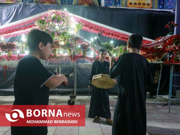 حال و هوای شب ششم محرم در خرمشهر