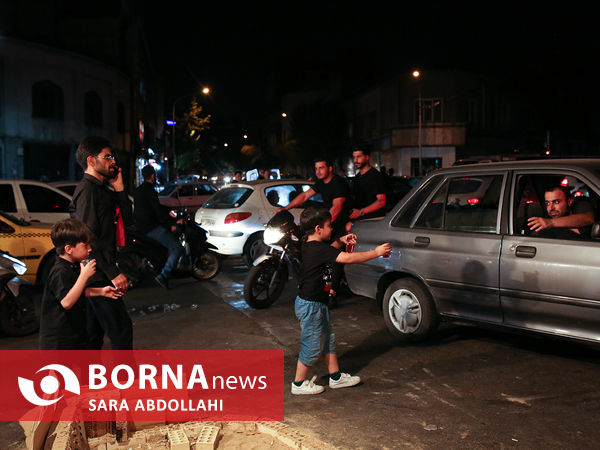 شام غریبان امام حسین علیه السلام در محله دروازه شمیران