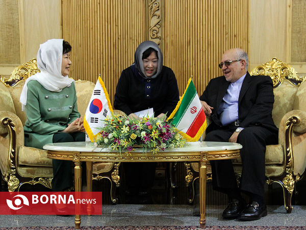 ورود رییس جمهوری کره جنوبی به ایران