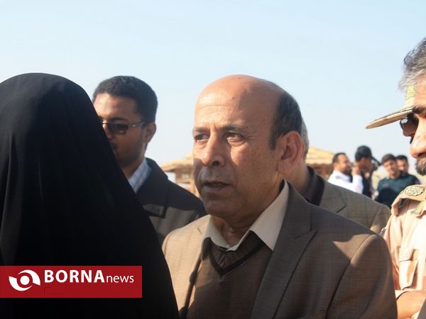 حضور وزیر ورزش و جوانان و رییس کمیته ملی المپیک در قشم