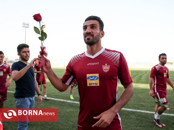 تمرین تیم فوتبال پرسپولیس تهران
