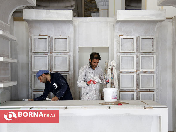 آماده سازی نمایشگاه کتاب ۹۷