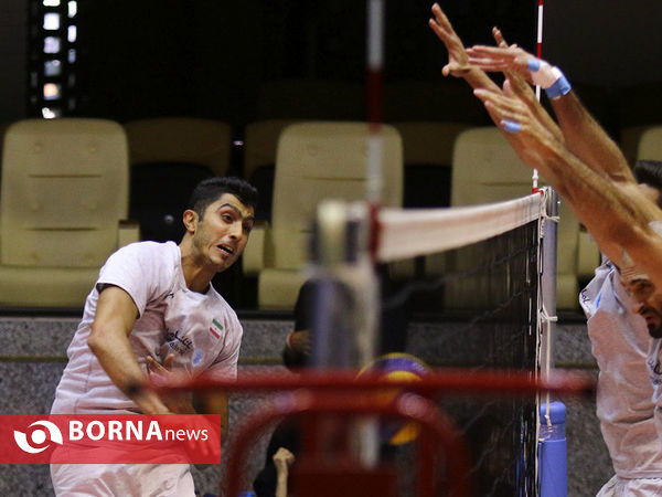 آخرین تمرین تیم ملی والیبال قبل از مسابقات جام جهانی