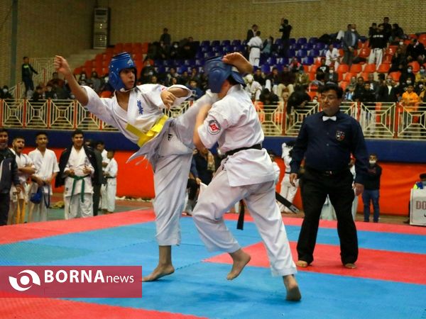 رقابت های کیوکوشین کاراته ماتسوشیما قهرمان کشوری