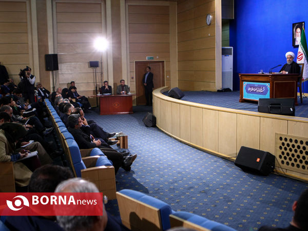 نشست خبری رییس جمهوری