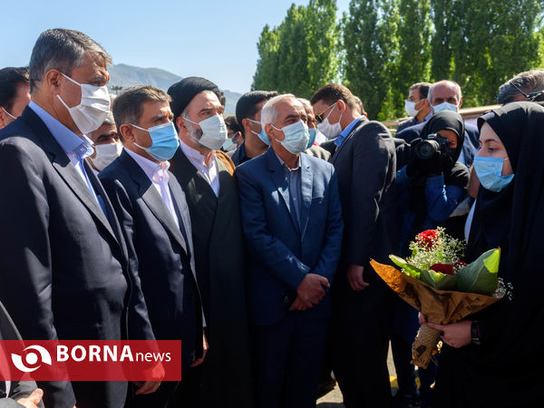 افتتاح جاده جدید هشتگرد-طالقان