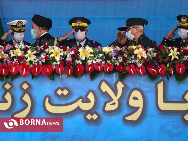 مراسم روز ارتش با حضور رییس جمهوری