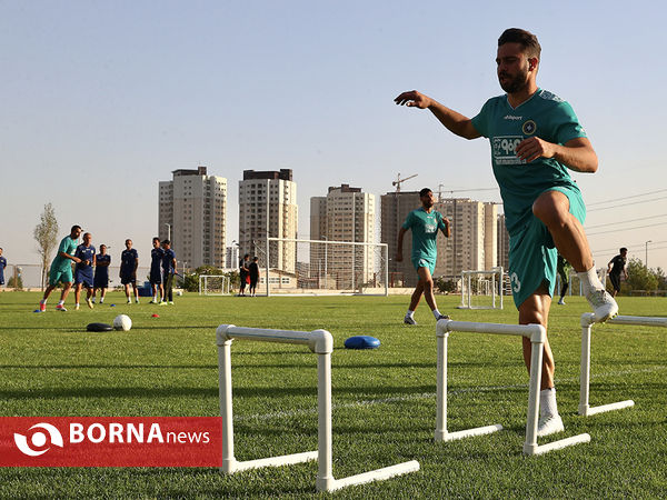 تمرین تیم فوتبال سپاهان