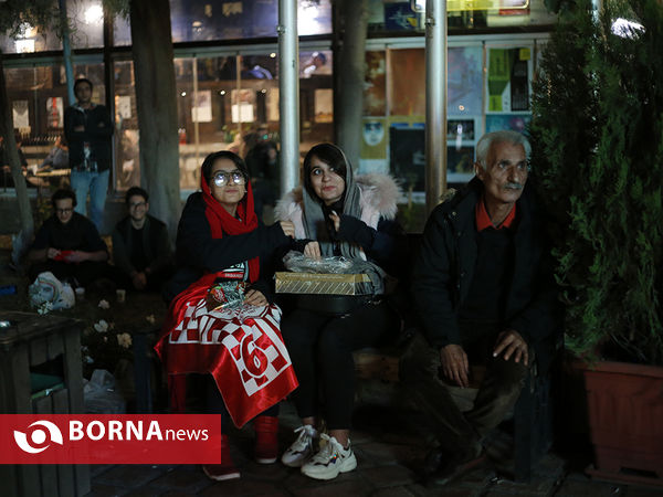 تماشای بازی فینال قهرمانان آسیا در بوستان لاله تهران و خانه هنرمندان