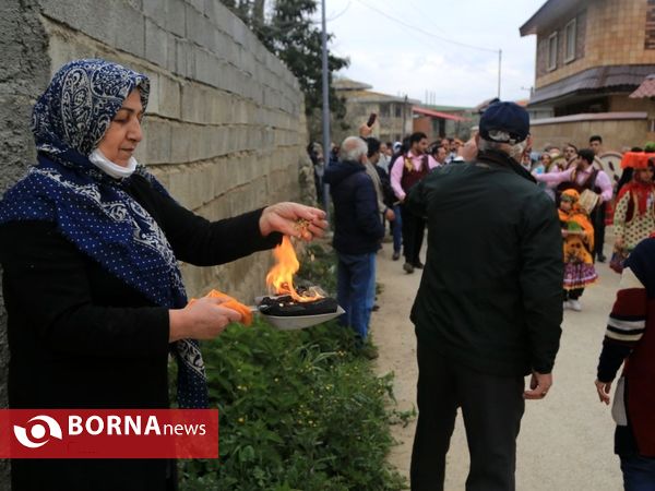 مراسم سنتی نوروزحوانی در روستاهای ساری