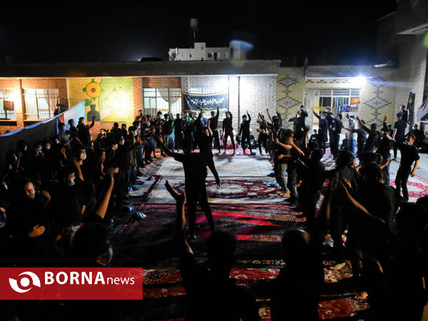 عزاداری شب عاشورای حسینی (ع) مهاجرین افغانی مقیم اراک