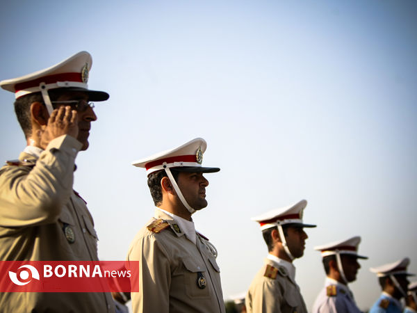 صبحگاه مشترک دژبان کل آجا