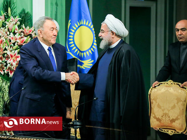 استقبال رسمی از رییس جمهور قزاقستان