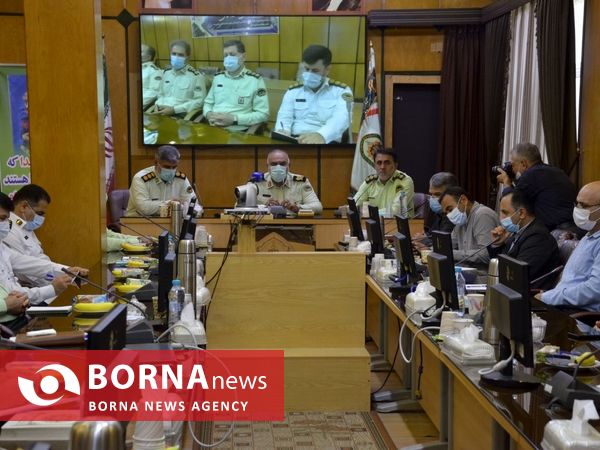 نشست خبری فرمانده انتظامی استان مازندران