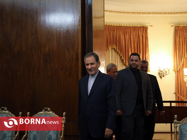 دیدار آقای هوکان ، کمیسیونر اتحادیه اروپا با معاون اول رییس جمهور