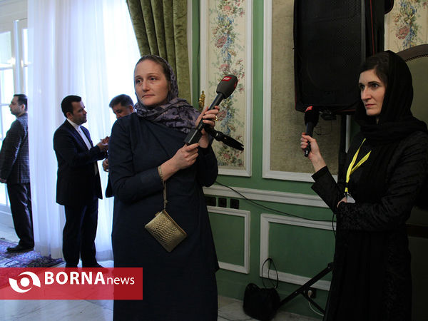 نشست خبری رئیس جمهور ایران و سوئیس