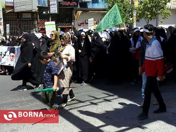 راهپیمایی روز قدس- شهرستان ملارد