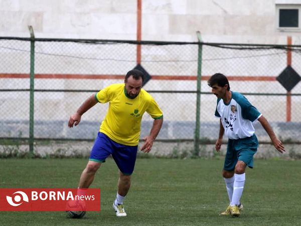 دیدار دوستانه دوتیم پیشکسوتان لاهیجان-  چوکا تالش