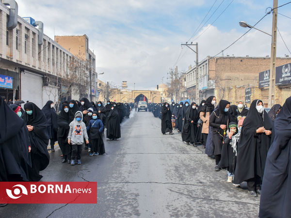 کاروان غم شهادت حضرت زهرا(س)