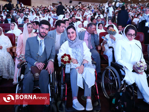 جشن مهرانه،جشن ازدواج ۱۱۴ زوج دارای معلولیت