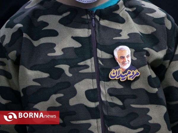 مراسم وداع با شش شهید گمنام در رشت