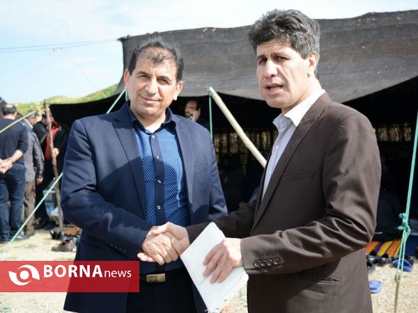 روسای فدراسیون‌ها ورزشی در نقاط صفر مرزی قصرشیرین