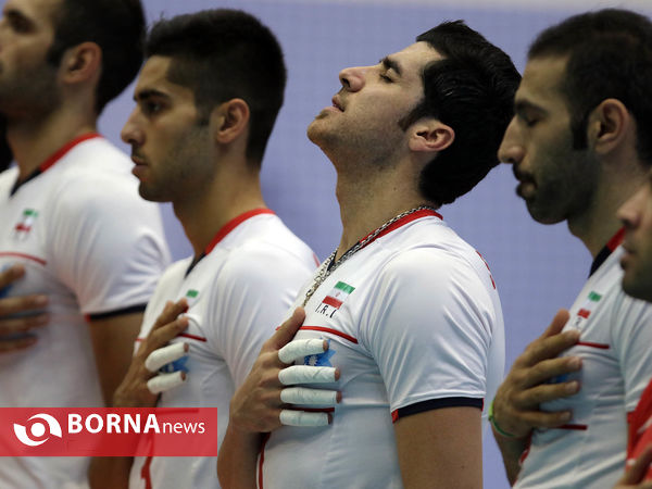 دیدار تیم ملی والیبال ایران - روسیه