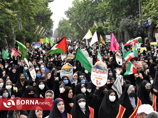 مراسم راهپیمایی روز قدس در گرگان