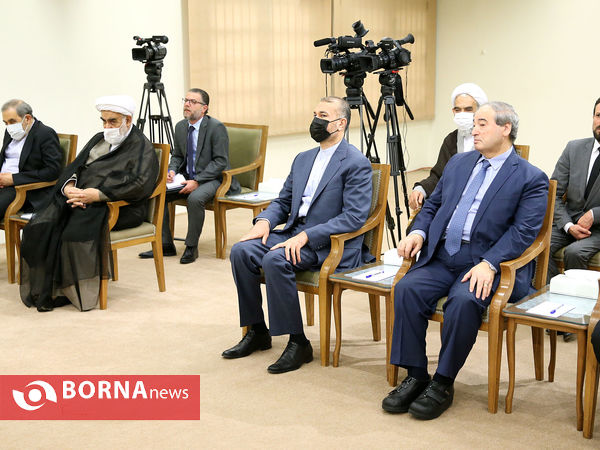 دیدار بشار اسد با رهبر انقلاب