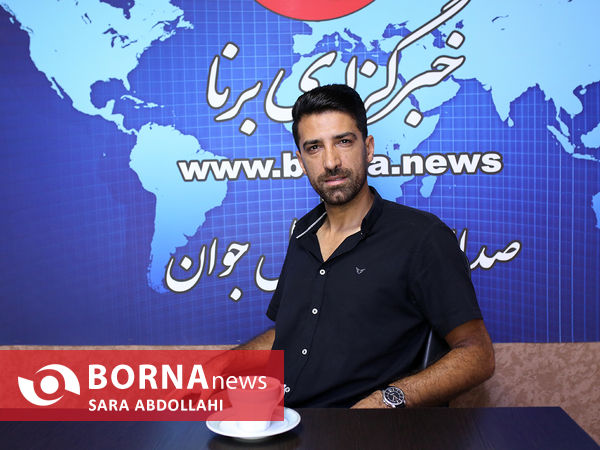 حضور محسن یوسفی در خبرگزاری برنا