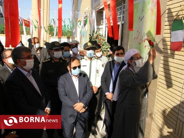 آئین مراسم بازگشایی مدارس در شهرستان مرزی تایباد