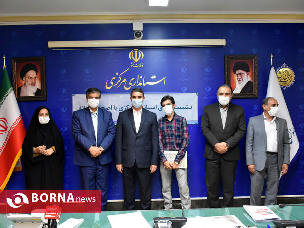 نشست خبری استاندار مرکزی
