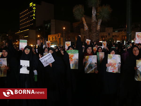 شام غریبان سردار شهید سپهبد قاسم سلیمانی