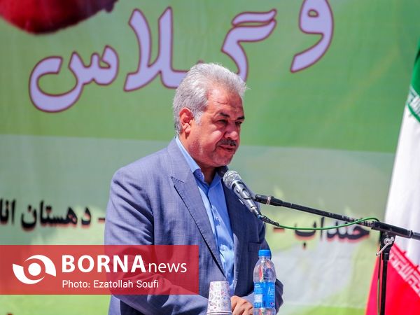 جشنواره آلبالو و گیلاس در دهستان اناج