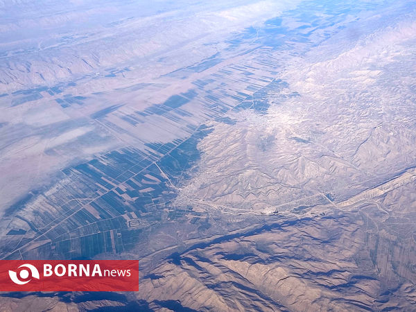 از کیش تا تهران بر فراز ابرها