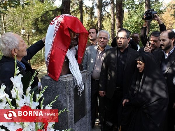 مراسم رونمایی از سردیس یازده سردار شهید گرانقدر رشت