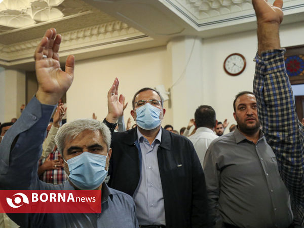 برگزاری مراسم دعای عرفه در حرم شاهچراغ(ع)