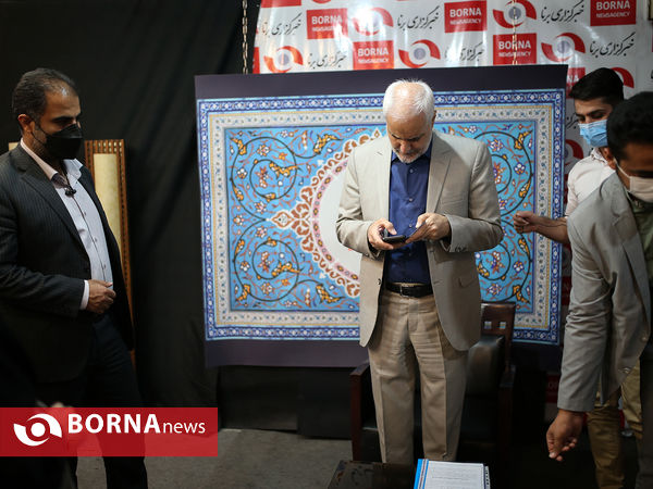 حضور محسن مهر علیزاده در خبرگزاری برنا