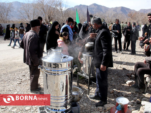 بزرگترین گردهمایی عزاداران رضوی فارس در شهرستان بوانات