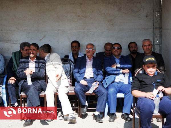رژه نیروی های مسلح شهرستان قدس